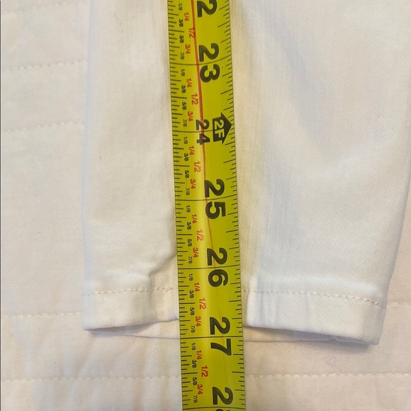 Zara White High Rise Skinny Jeans Size 6 - Picture 5 of 8